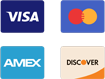 We Accept these Credit Cards