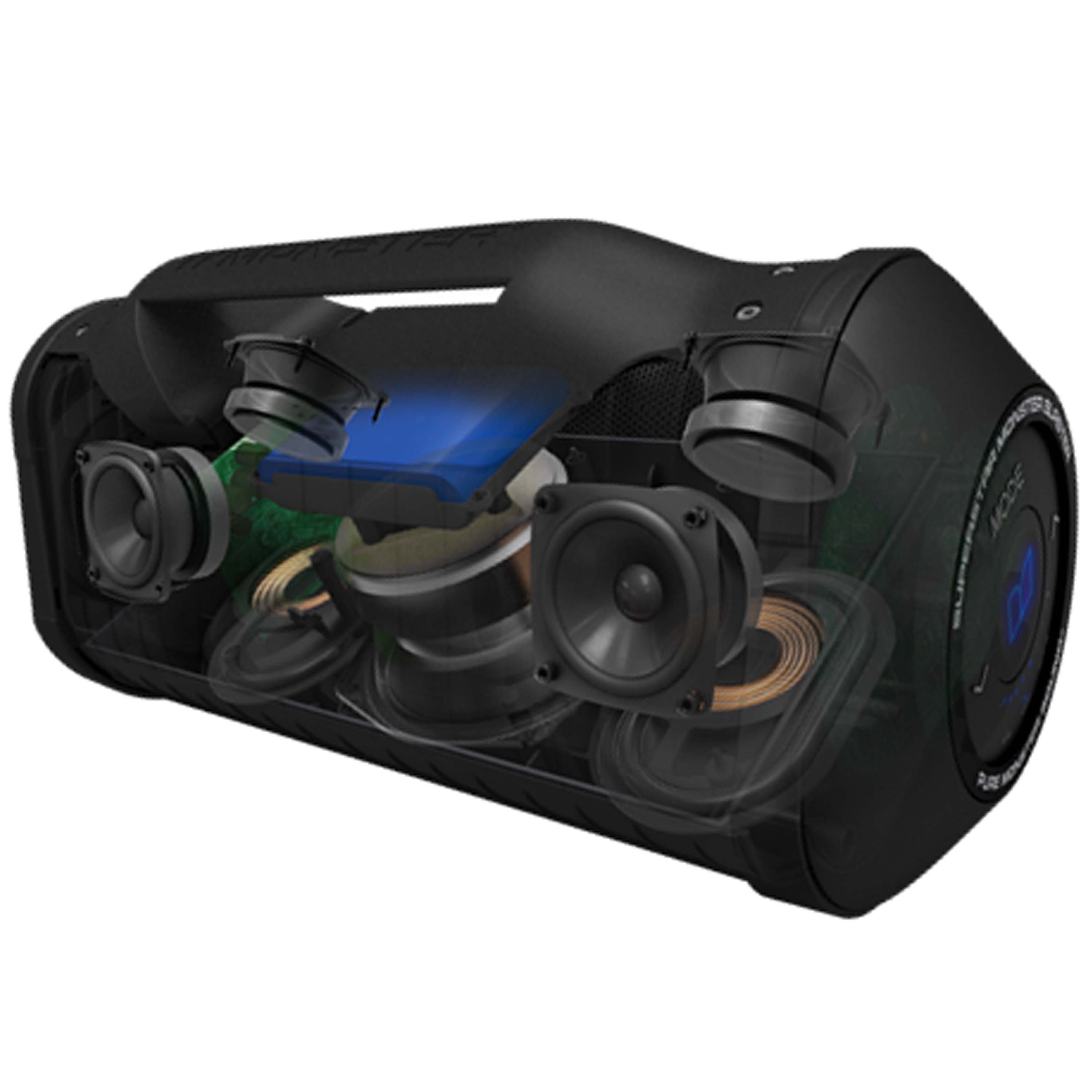 Monster blaster hot sale bluetooth boombox