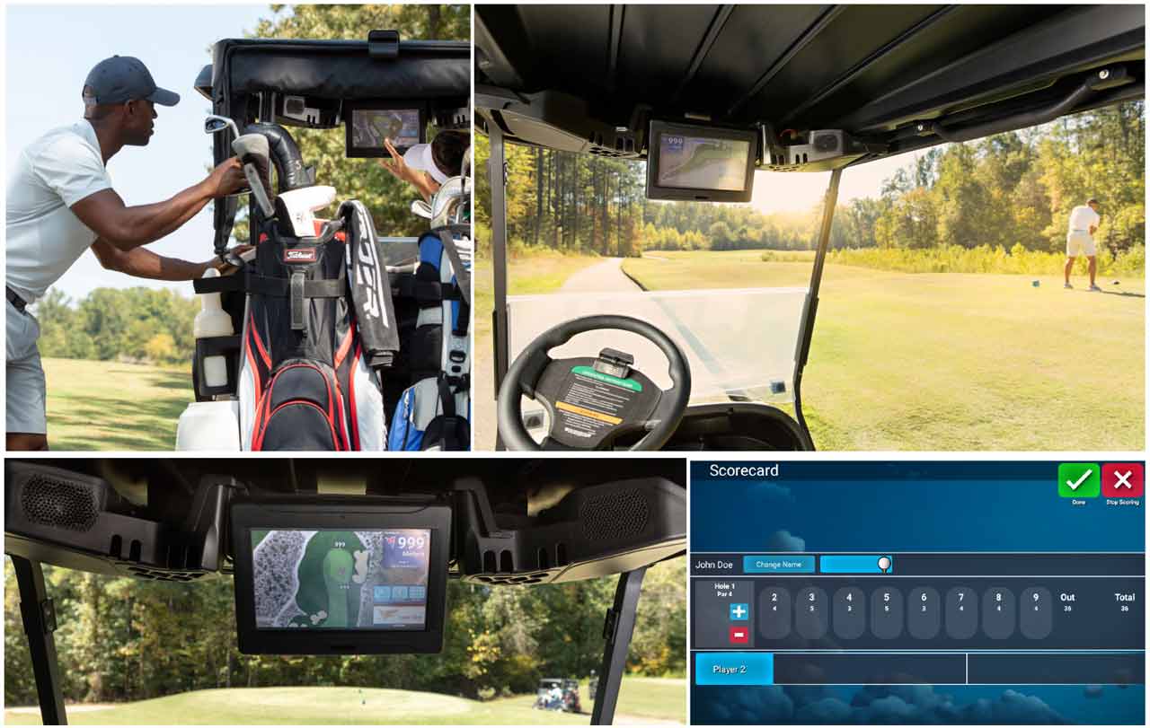 Club Car Collage